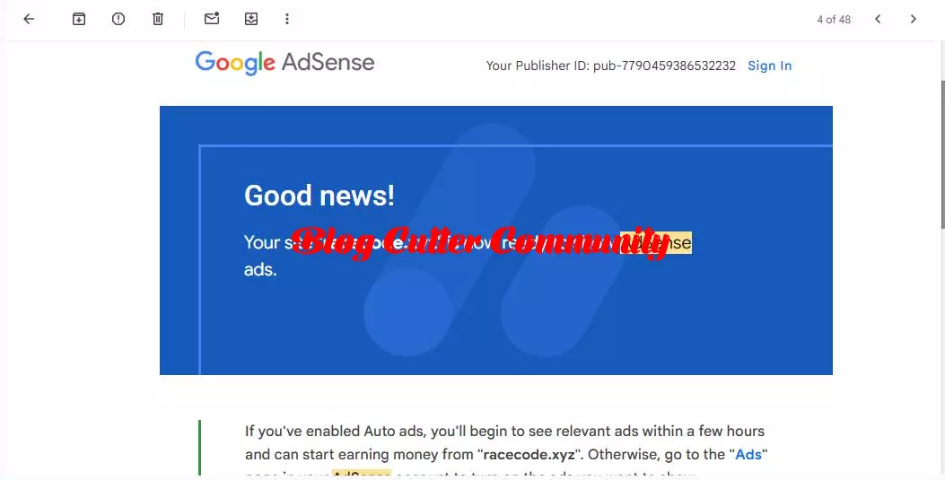 Achieving Google AdSense Approval with Blog Cutter AI: A Comprehensive Success Story