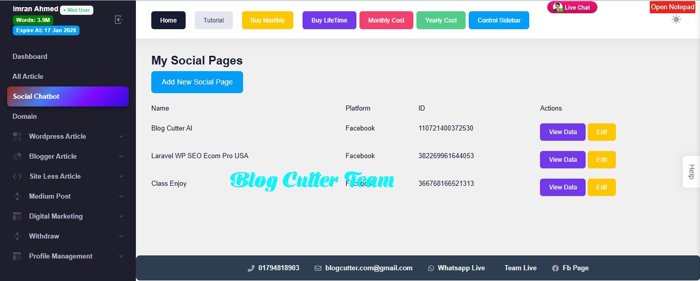 Affordable AI Chatbot for Business: Automate Social Media Engagement