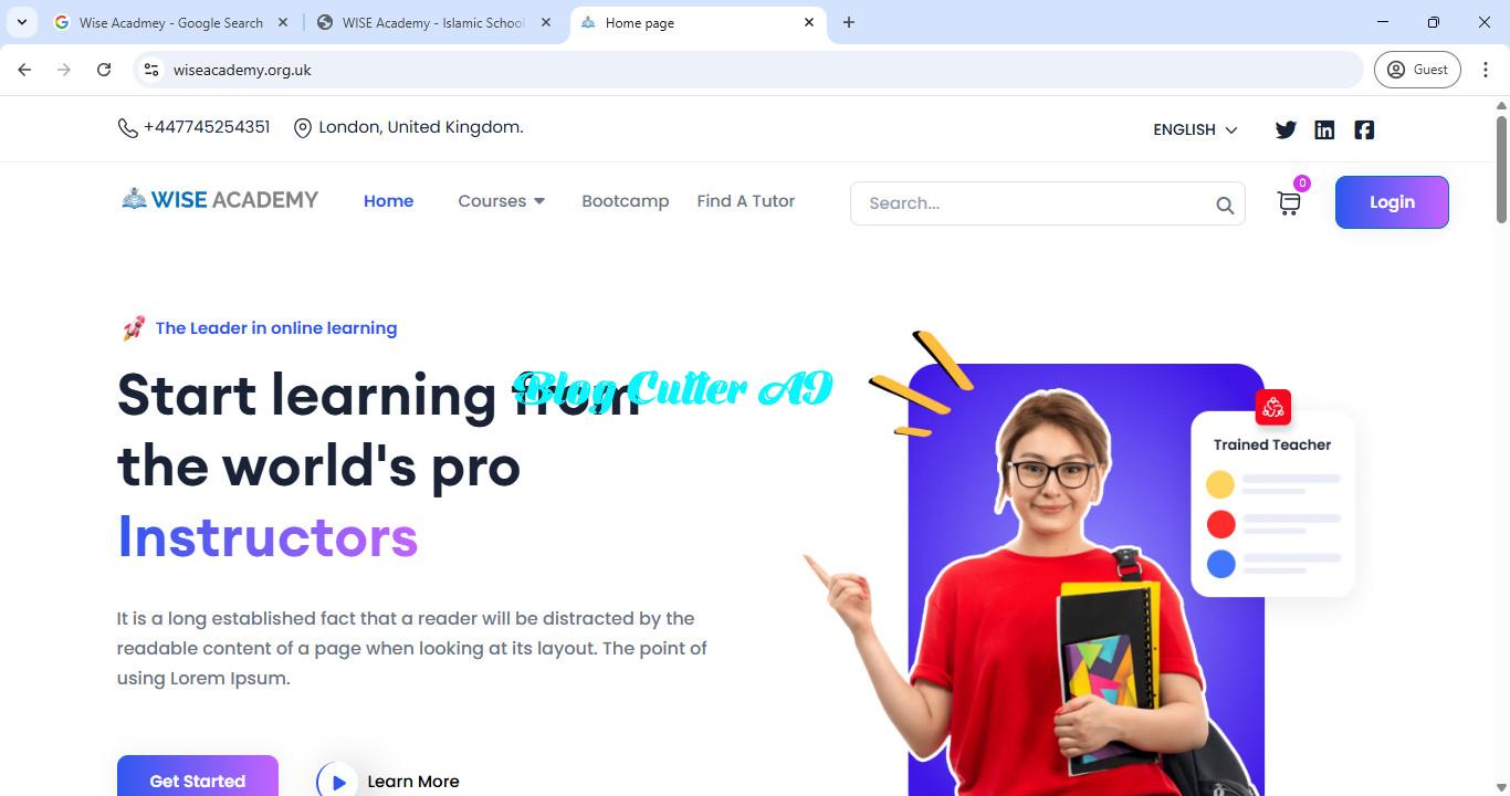 WiseAcademy A Scalable Laravel-Based LMS for Modern Learning and Teaching