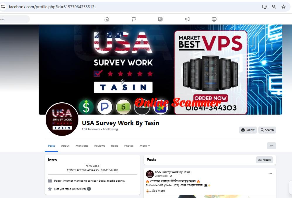 USA Survey Work By Tasin: The Complete Scam Exposed